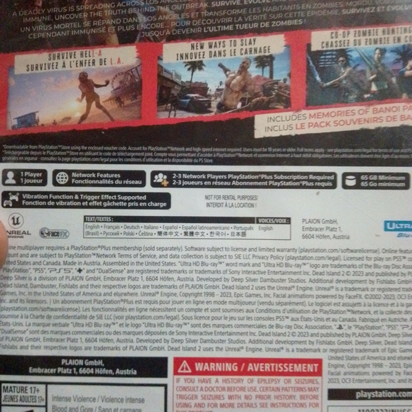 Dead Island 2 Day One Edition Poster - Picture 2 of 2